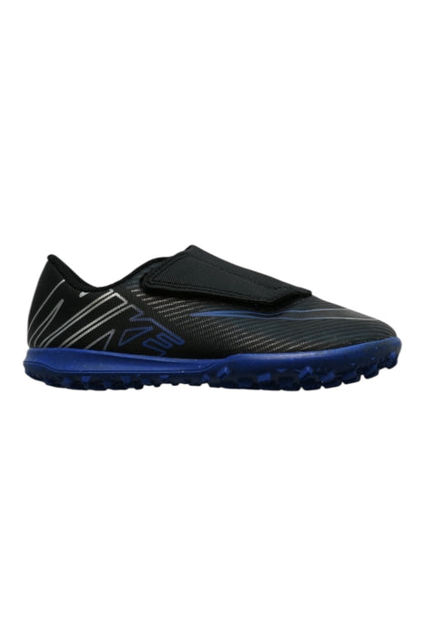 A Black Cleats/Soccer Shoes from Nike in size 5T for girl. (Front View)