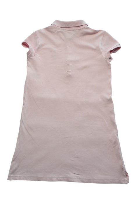 A Pink Short Sleeve Dresses from Polo Ralph Lauren in size 6T for girl. (Back View)