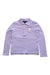 A Purple Long Sleeve Polos from Polo Ralph Lauren in size 6T for girl. (Front View)