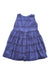 A Navy Sleeveless Dresses from Tommy Hilfiger in size 4T for girl. (Front View)
