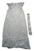 A Grey Short Sleeve Dresses from Seraphine in size Maternity-L for women. (Front View)
