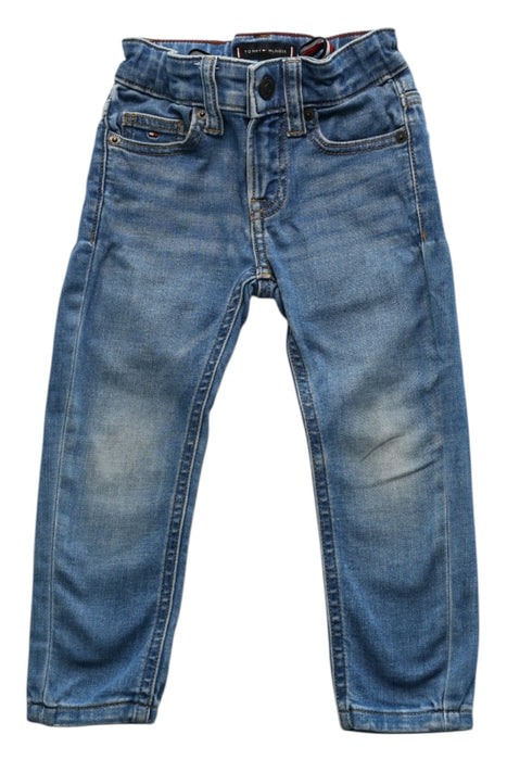 A Blue Jeans from Tommy Hilfiger in size 3T for boy. (Front View)
