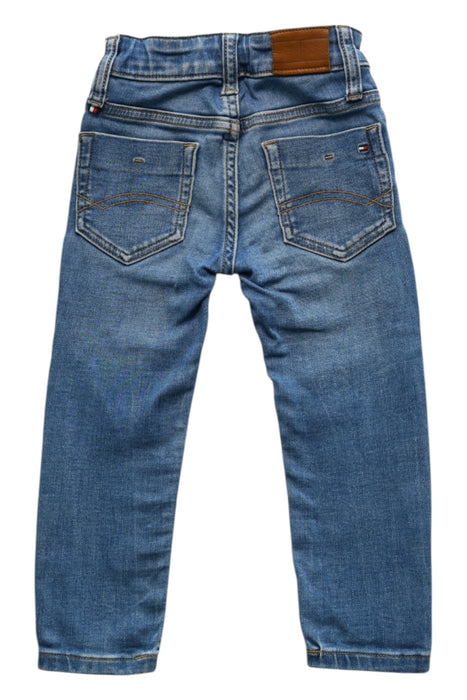 A Blue Jeans from Tommy Hilfiger in size 3T for boy. (Back View)