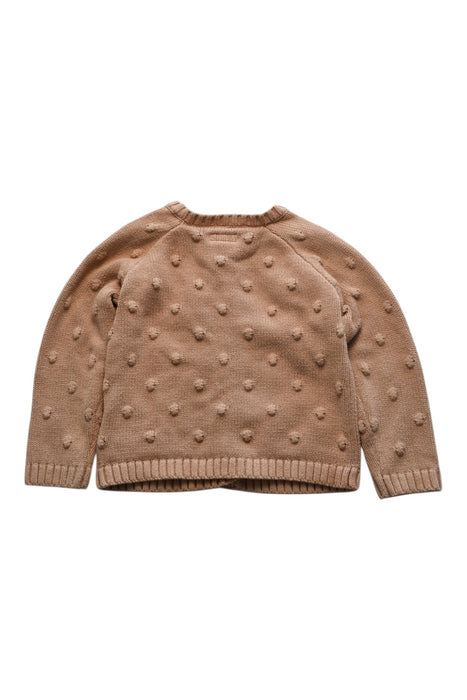 A Beige Cardigans from Mamas & Papas in size 6-12M for girl. (Back View)