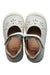 A White Flats from Pablosky in size 18-24M for girl. (Back View)
