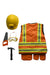 A Multicolour Halloween Costumes from Melissa & Doug in size O/S for boy. (Back View)
