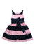 A Pink Sleeveless Dresses from Polo Ralph Lauren in size 6T for girl. (Back View)