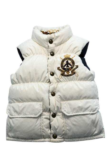 A White Puffer/Quilted Coats & Outerwear from Polo Ralph Lauren in size 3T for girl. (Front View)