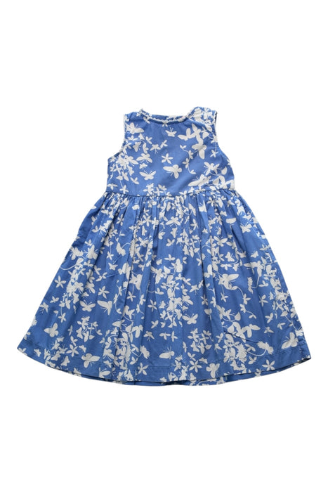 A Blue Sleeveless Dresses from Angelina in size 3T for girl. (Front View)