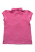 A Pink Short Sleeve Polos from Ralph Lauren in size 4T for girl. (Back View)