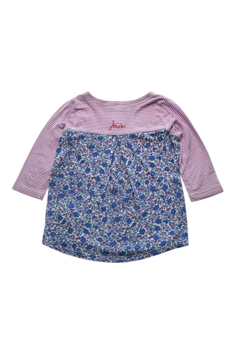 A Multicolour Long Sleeve Tops from Joules in size 3T for girl. (Back View)