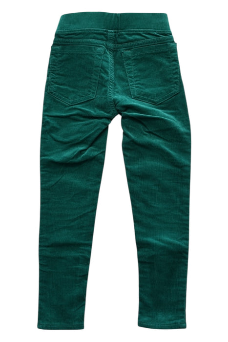 A Green Leggings from Lands' End in size 4T for girl. (Back View)