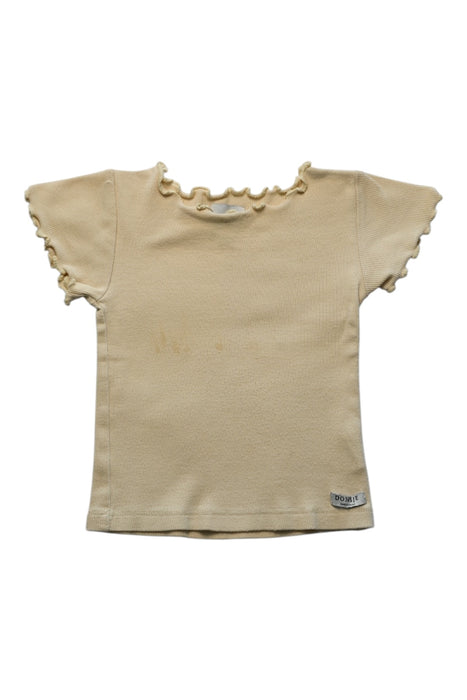 A Beige Short Sleeve Tops from Donsje in size 3T for girl. (Front View)