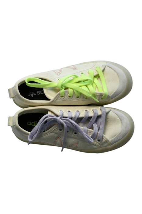 A Multicolour Sneakers from Adidas in size 12Y for girl. (Back View)