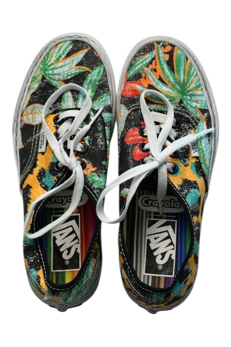 A Multicolour Sneakers from Vans in size 10Y for girl. (Back View)