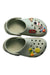 A Multicolour Slip Ons from Crocs in size 4T for girl. (Back View)
