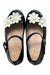 A Black Flats from Il Gufo in size 3T for girl. (Front View)