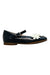 A Black Flats from Il Gufo in size 3T for girl. (Back View)