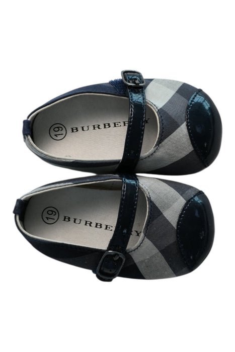 A Multicolour Flats from Burberry in size 12-18M for girl. (Back View)