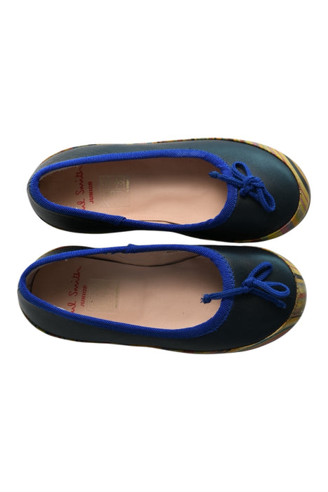 A Blue Flats from Paul Smith in size 3T for girl. (Back View)