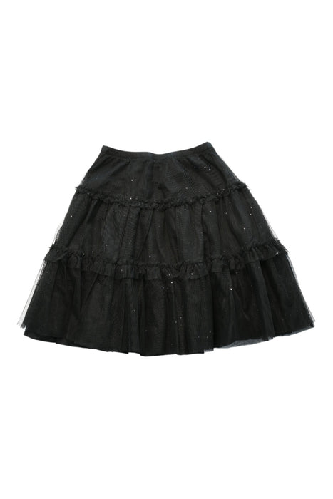 A Black Tulle Skirts from Rykiel Enfant in size 7Y for girl. (Back View)