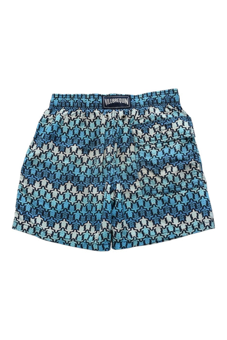 A Blue Shorts from Vilebrequin in size 8Y for boy. (Back View)