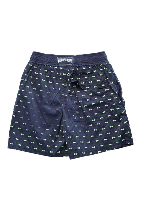 A Navy Swim Shorts from Vilebrequin in size 8Y for boy. (Back View)