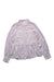 A Purple Long Sleeve Shirts from Levi's in size 11Y for girl. (Back View)