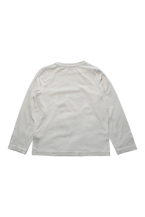 A White Long Sleeve T Shirts from Burberry in size 8Y for boy. (Back View)