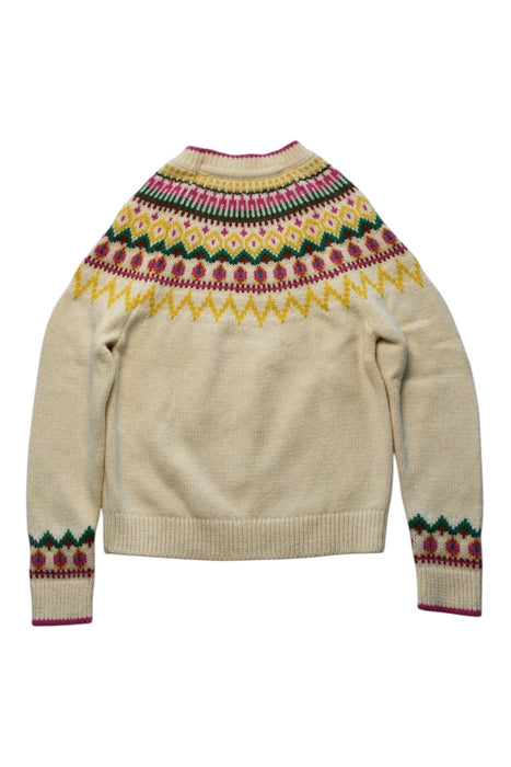 A Multicolour Knit Sweaters from Boden in size 6T for girl. (Back View)