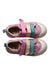A Multicolour Sneakers from Clarks in size 5T for girl. (Back View)