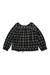 A Black Long Sleeve Tops from Zef in size 8Y for girl. (Front View)