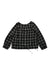 A Black Long Sleeve Tops from Zef in size 8Y for girl. (Back View)