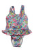 A Multicolour Swimsuits from Jacadi in size 18-24M for girl. (Front View)