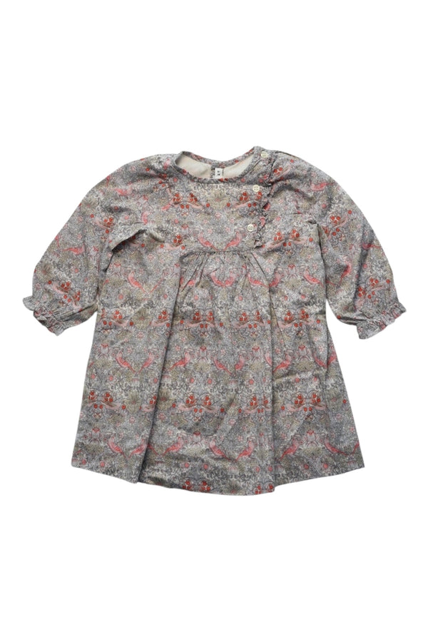A Multicolour Long Sleeve Dresses from Bonpoint in size 12-18M for girl. (Front View)