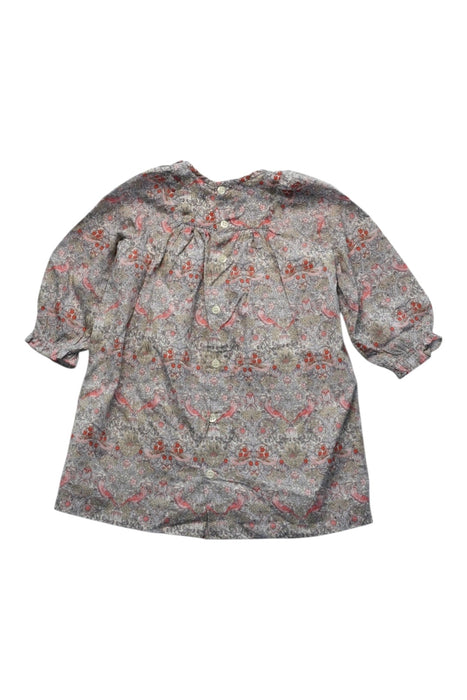 A Multicolour Long Sleeve Dresses from Bonpoint in size 12-18M for girl. (Back View)