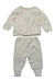 A Ivory Pants Sets from Bout'Chou in size 6-12M for girl. (Back View)