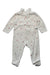 A White Onesies from Absorba in size 6-12M for girl. (Back View)