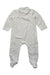A White Onesies from Bout'Chou in size 6-12M for girl. (Front View)