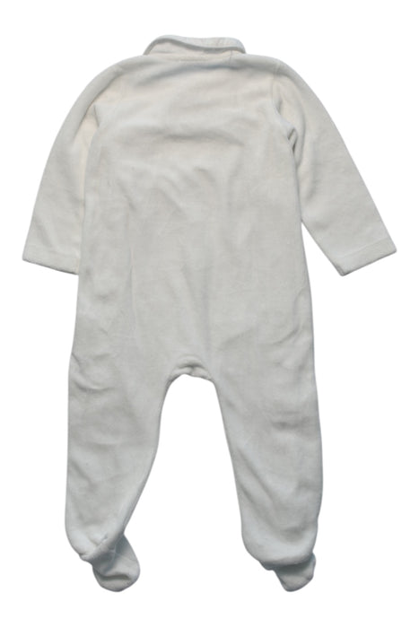 A White Onesies from Bout'Chou in size 6-12M for girl. (Back View)