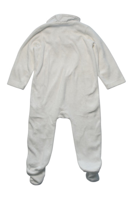 A White Onesies from Bout'Chou in size 6-12M for girl. (Back View)