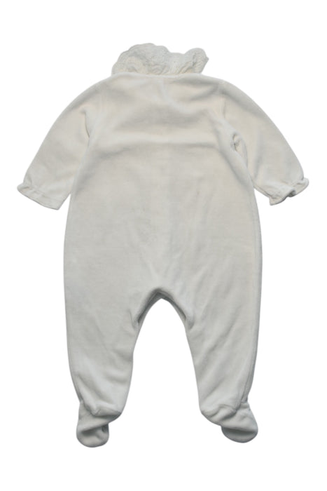 A White Onesies from Tartine et Chocolat in size 3-6M for girl. (Back View)