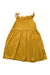 A Yellow Sleeveless Dresses from Vertbaudet in size 2T for girl. (Front View)