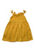 A Yellow Sleeveless Dresses from Vertbaudet in size 2T for girl. (Back View)