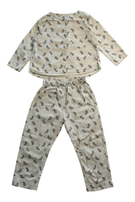 A Beige Pyjama Sets from Liewood in size 3T for neutral. (Front View)