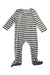 A White Onesies from Petit Bateau in size 18-24M for neutral. (Front View)