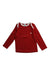 A Red Long Sleeve T Shirts from Petit Bateau in size 18-24M for neutral. (Front View)