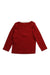 A Red Long Sleeve T Shirts from Petit Bateau in size 18-24M for neutral. (Back View)