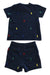 A Navy Shorts Sets from Ralph Lauren in size 6-12M for boy. (Back View)