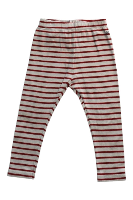 A Red Leggings from Petit Bateau in size 12-18M for neutral. (Front View)
